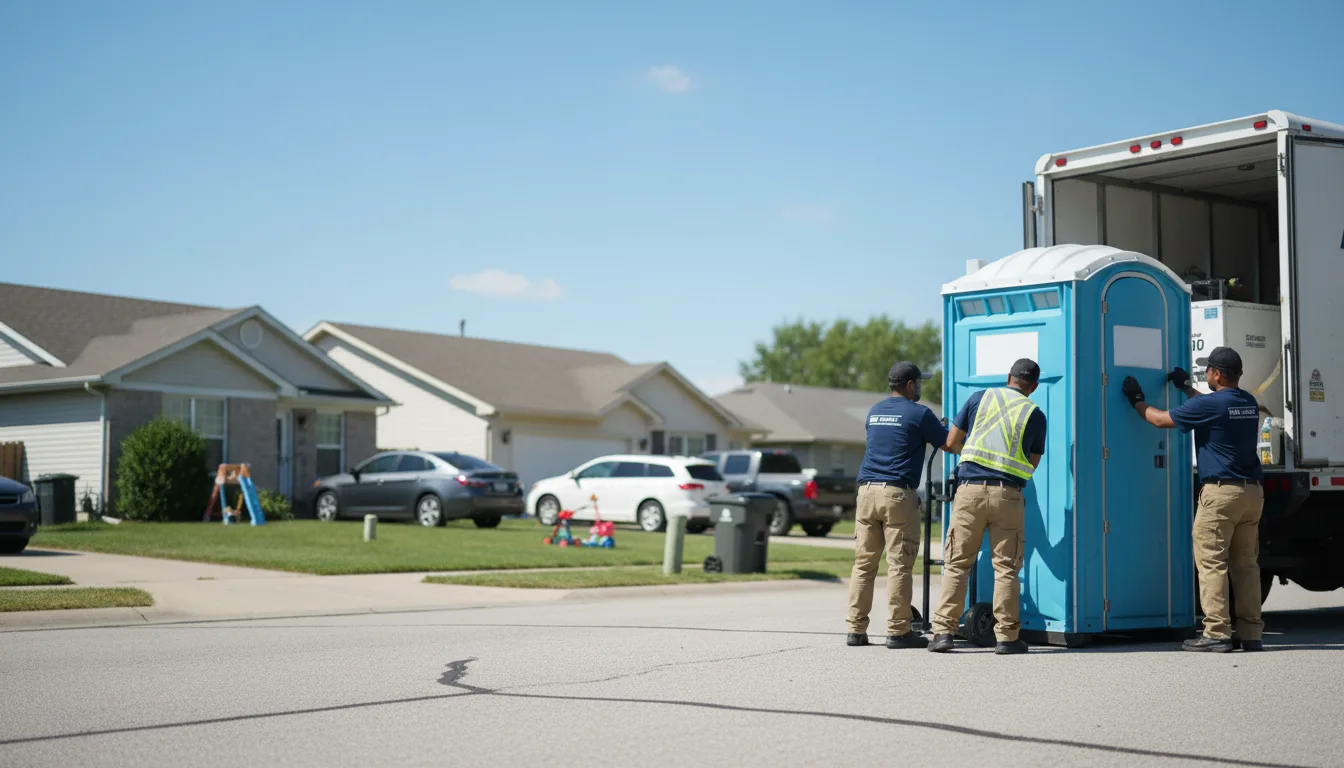 Standard Porta Potty Rentals in Jackson, MS near me